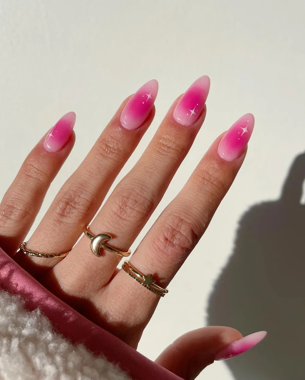 unha decorada pink