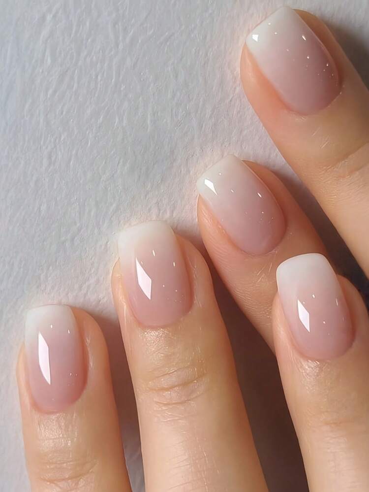 unha degradê pink