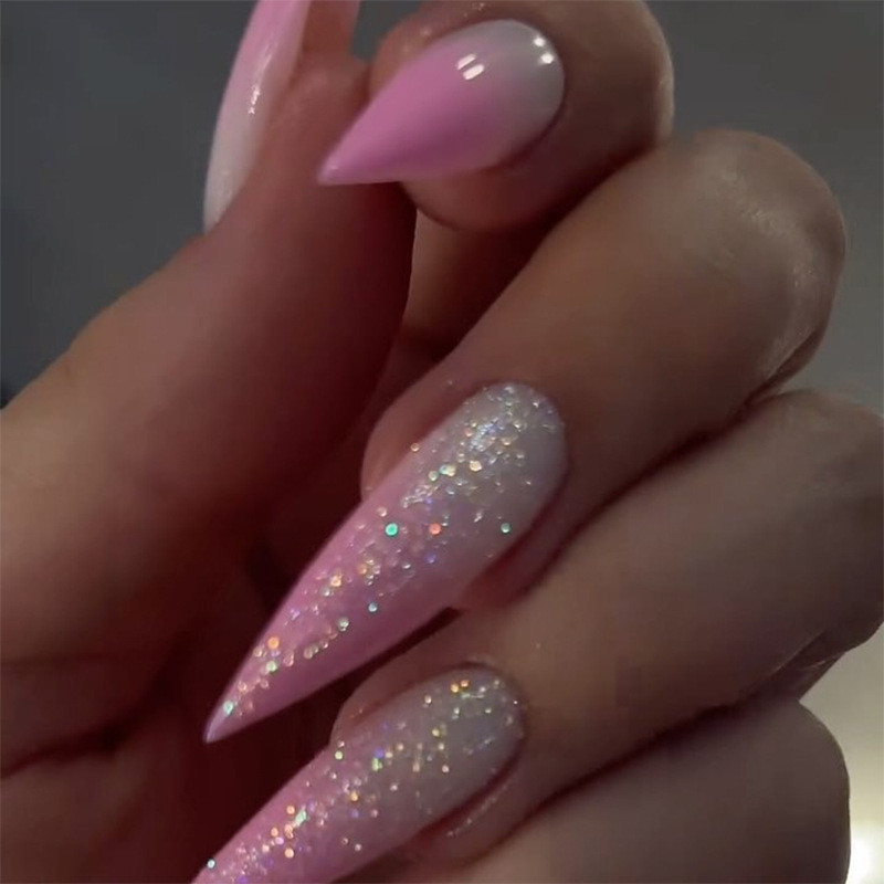 nail art pink