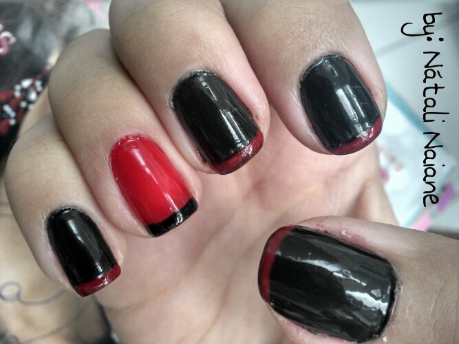 unha estilo Louboutin