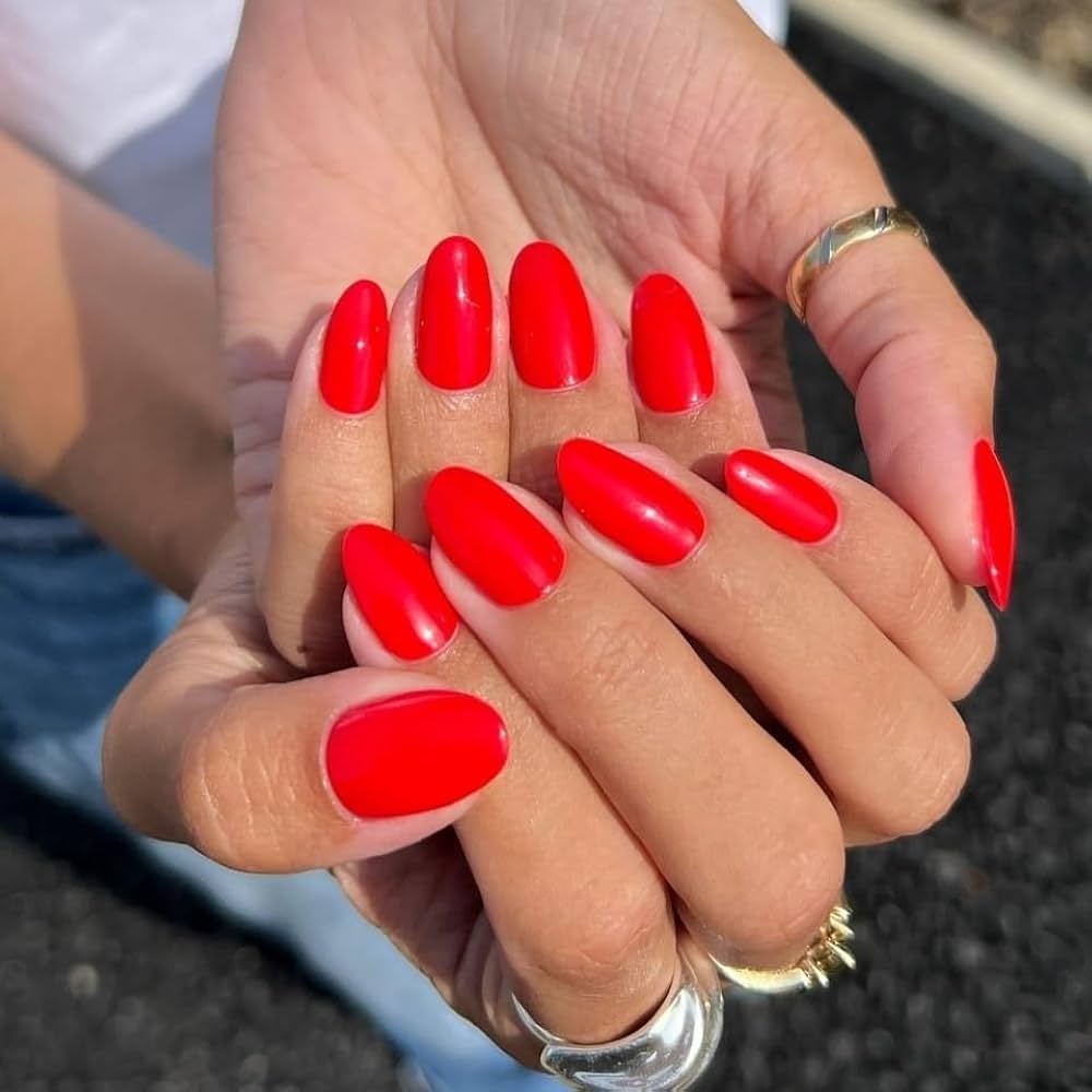 como fazer unhas almond curtas