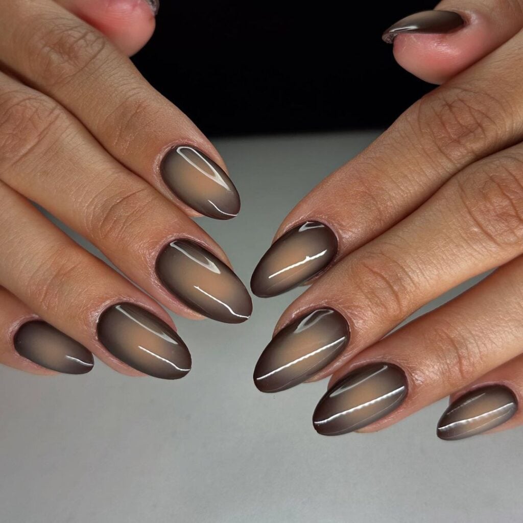 unha amendoada curta inspiração