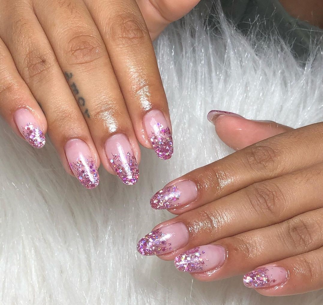 técnica de encapsulamento de glitter