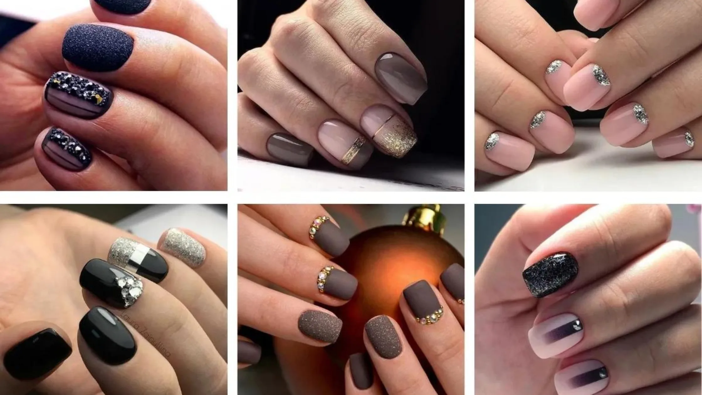 unhas acrigel degradê