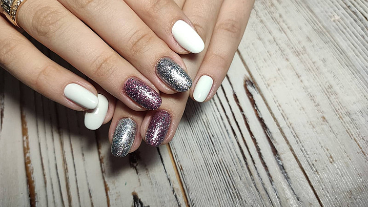 fotos de unhas de gel decoradas