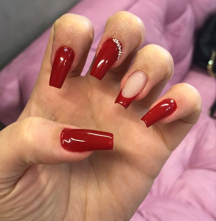 nail art de natal com gel