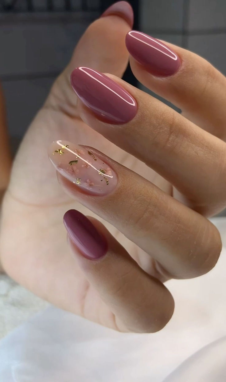 unhas de gel simples e bonitas