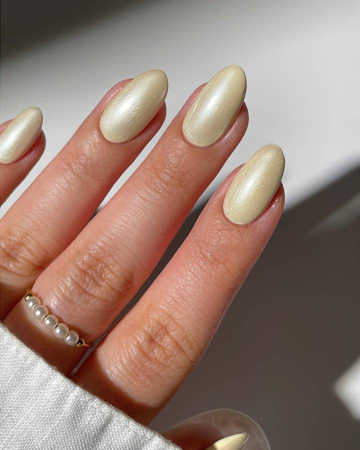 tendências unhas de casamento gel