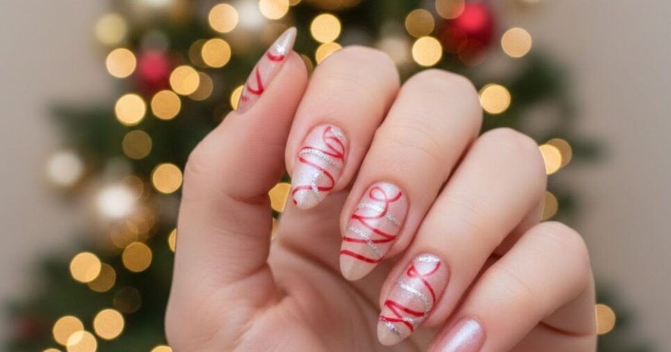 unhas temáticas natal