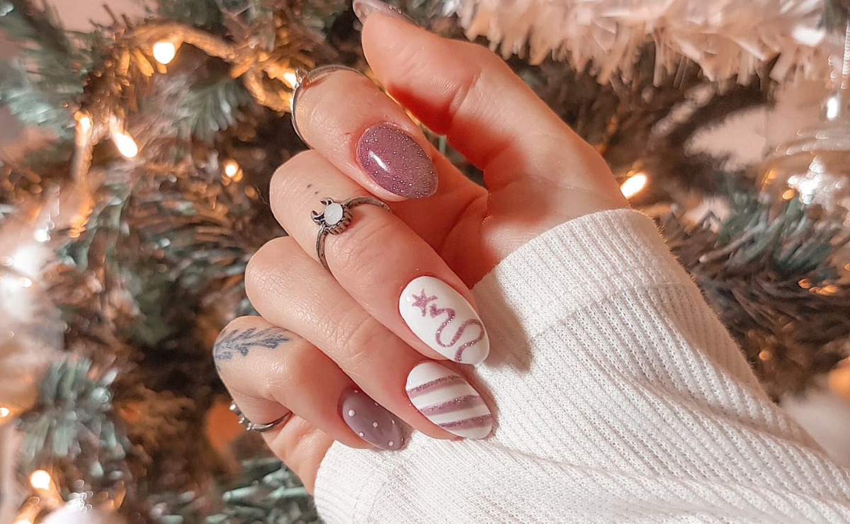 unhas minimalistas natal