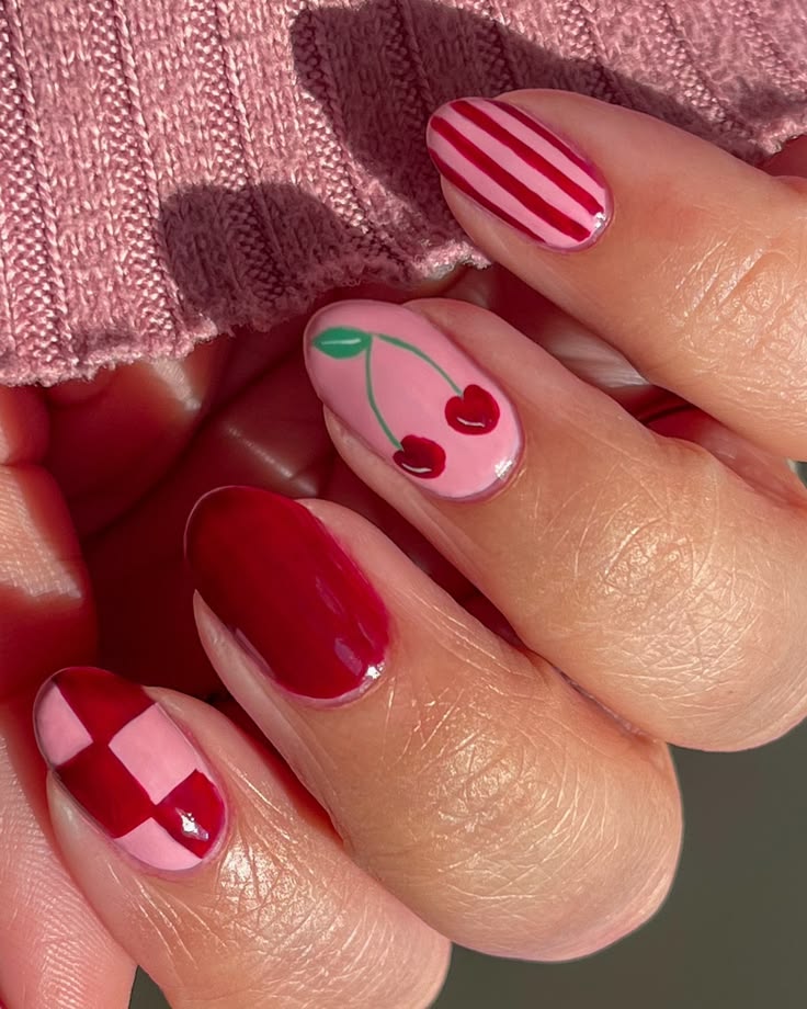 unhas decoradas fáceis