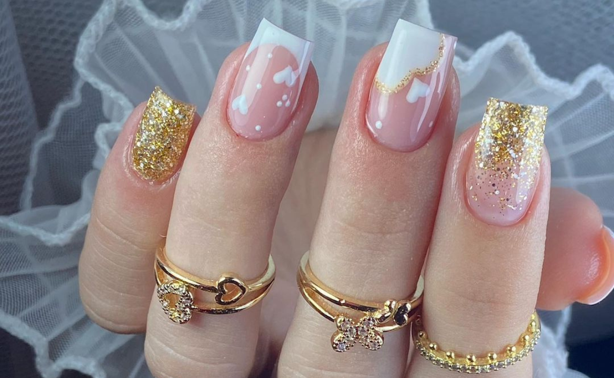 unhas francesinha moderna