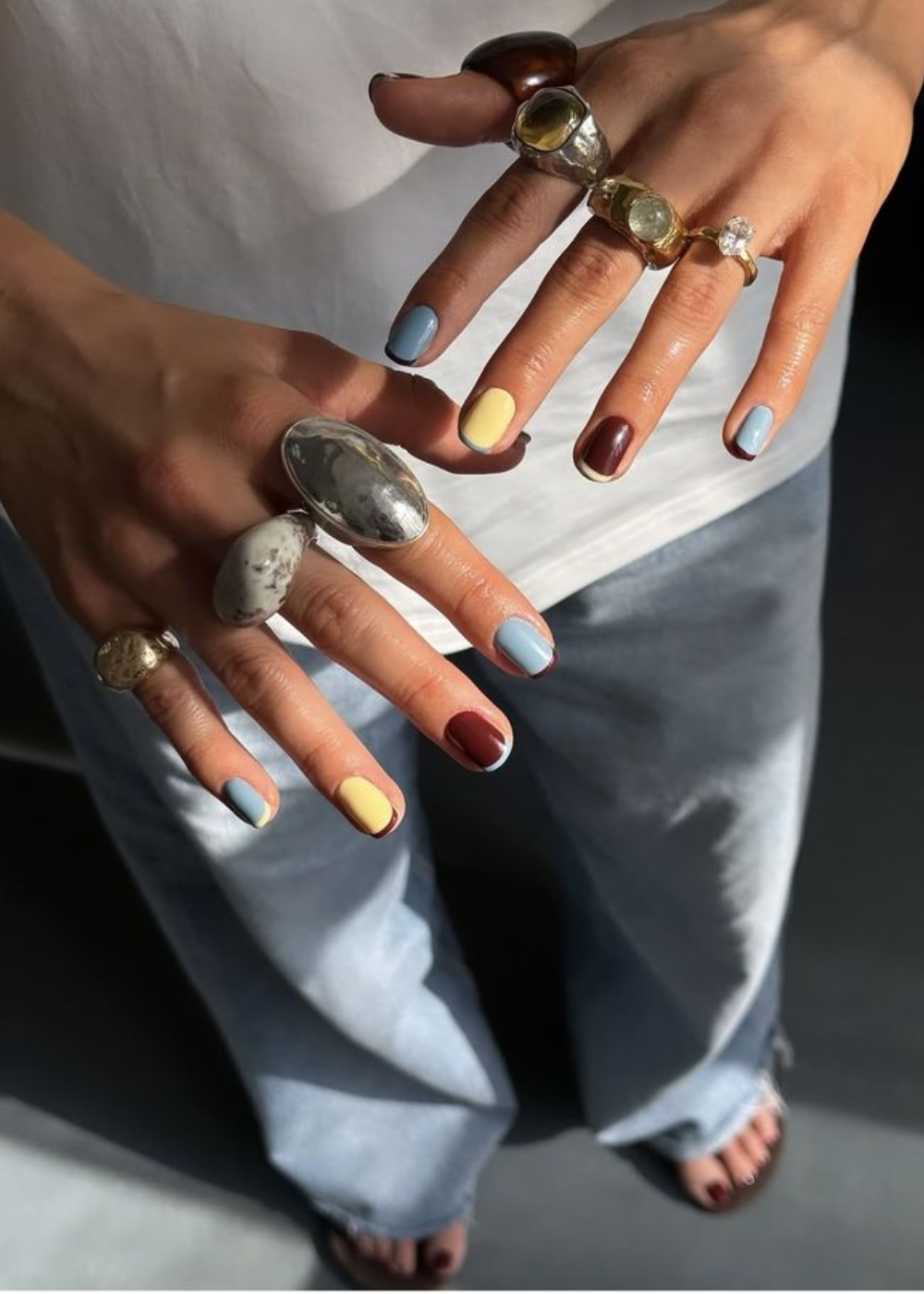 cores de unhas em gel 2026