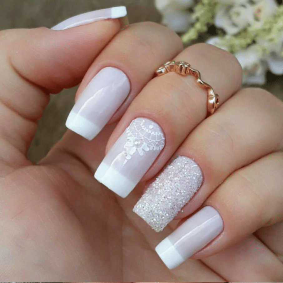 fotos de unhas francesinhas curtas