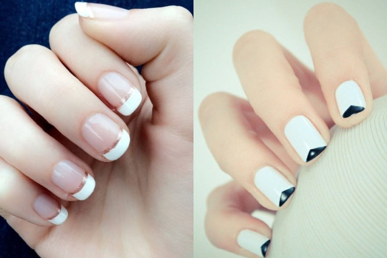 fotos de unhas francesinhas longas