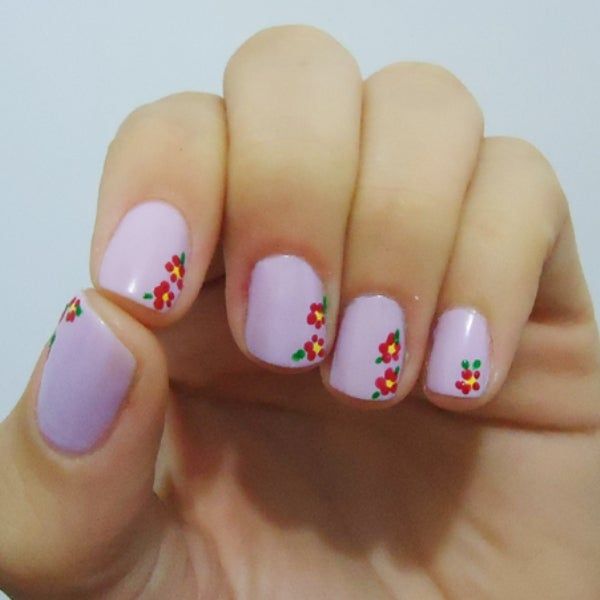 unhas para festa infantil
