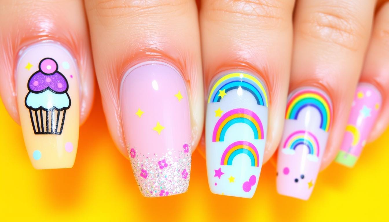 como fazer unhas infantis em casa