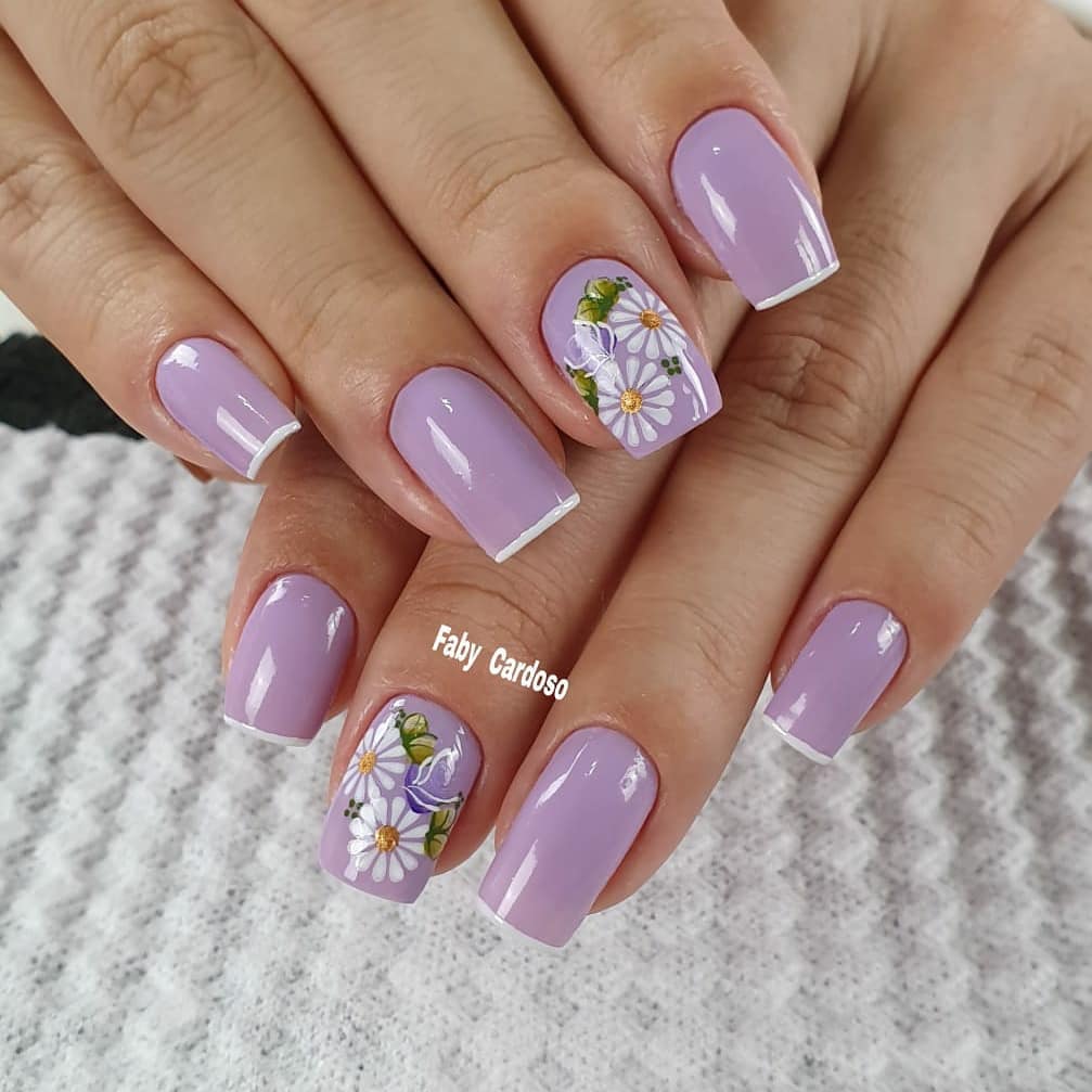 unhas decoradas fáceis