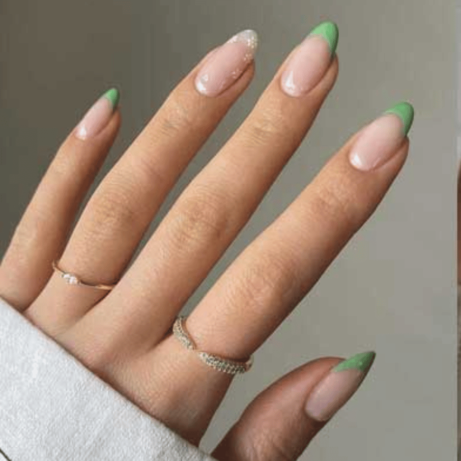 unhas francesinha moderna