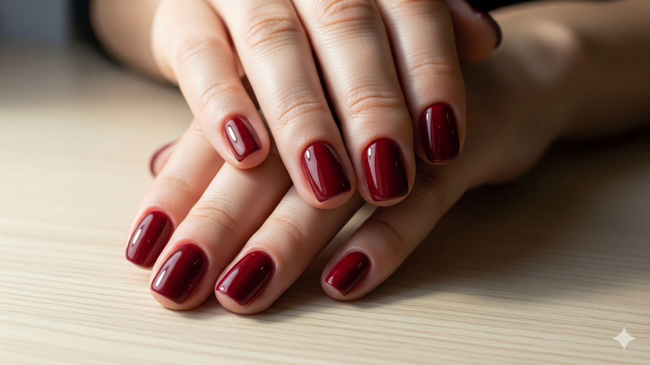 unhas médias squoval