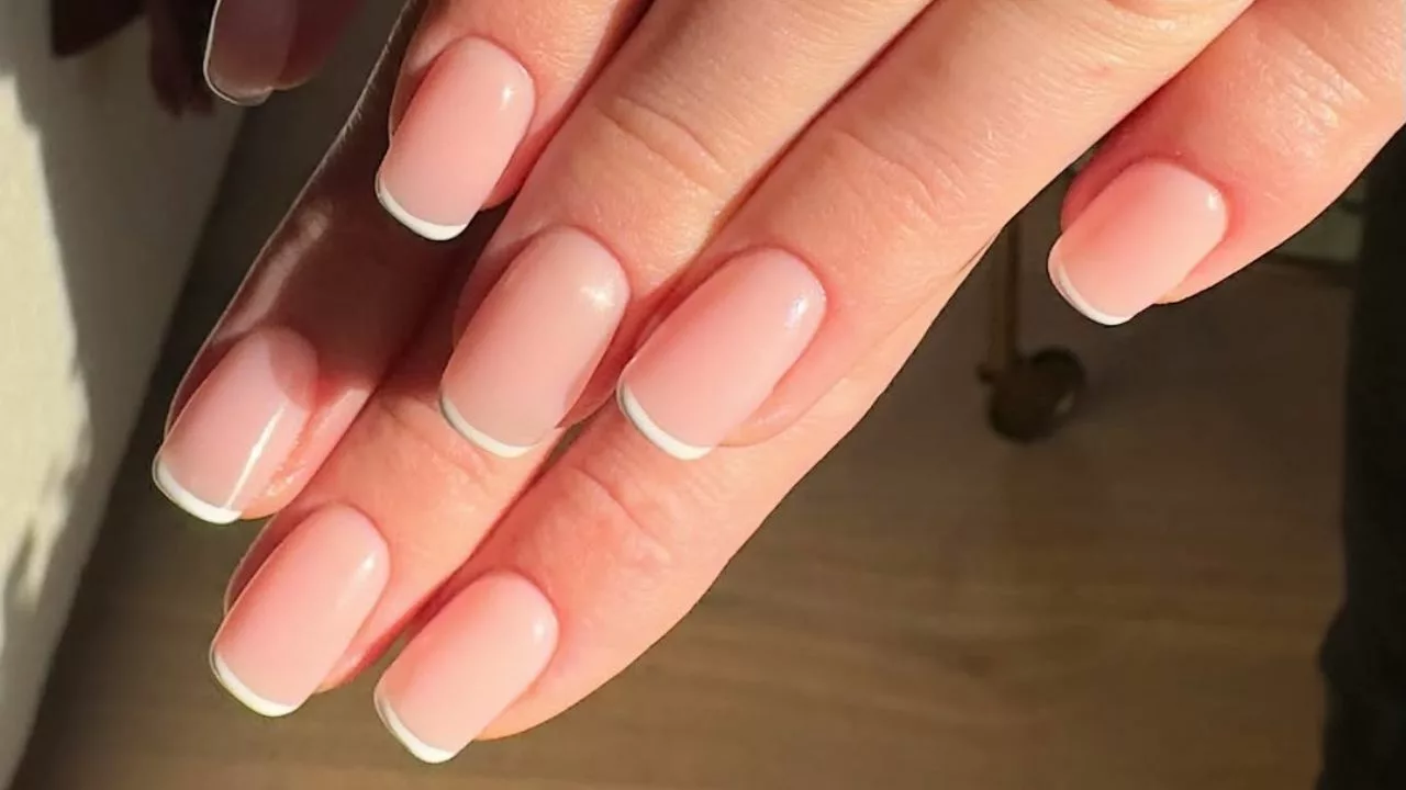 unhas curtas squoval