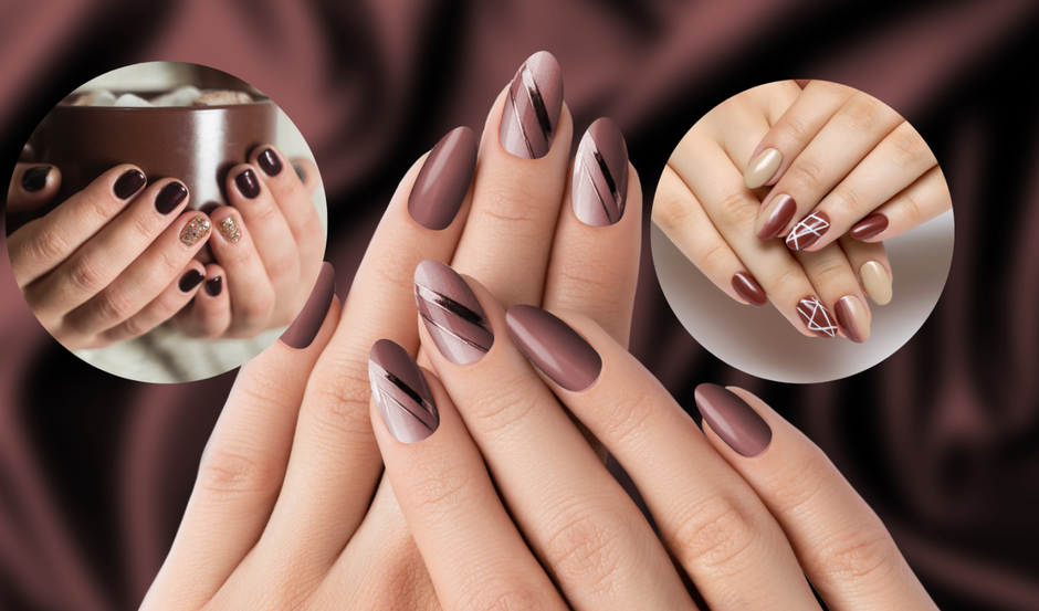 tendências unhas 2026 terracota