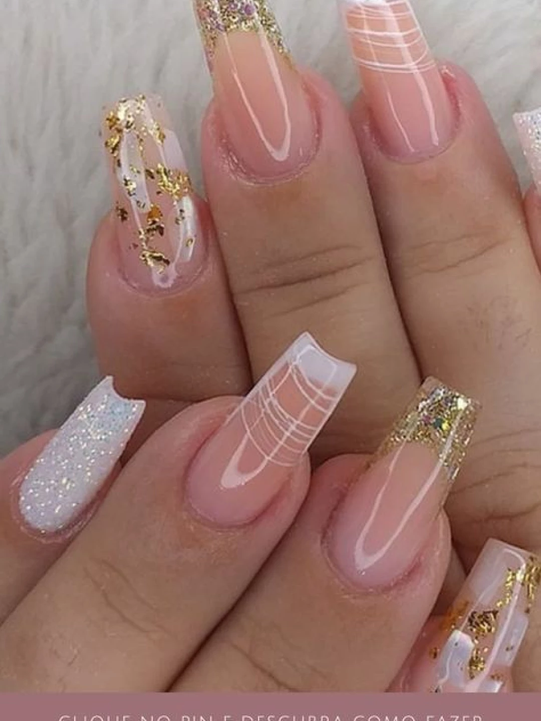 unhas terracota fosco