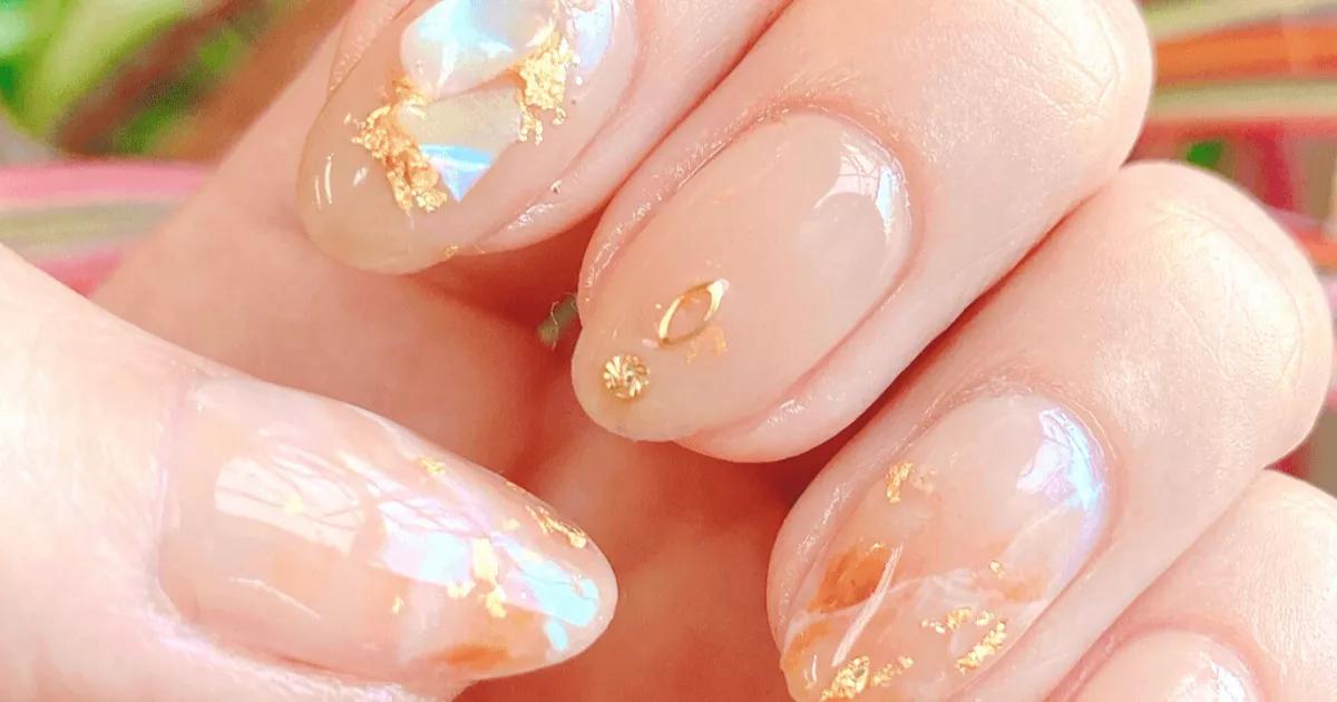 unhas terracota delicadas