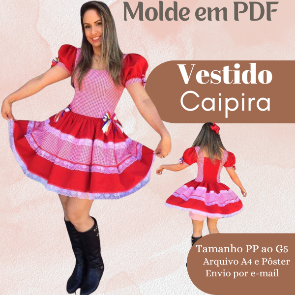 vestido junino