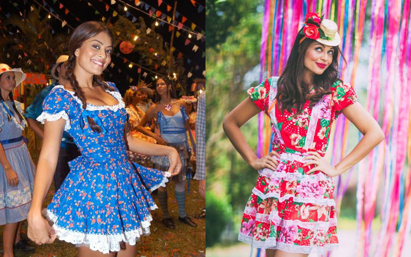 vestido noiva caipira