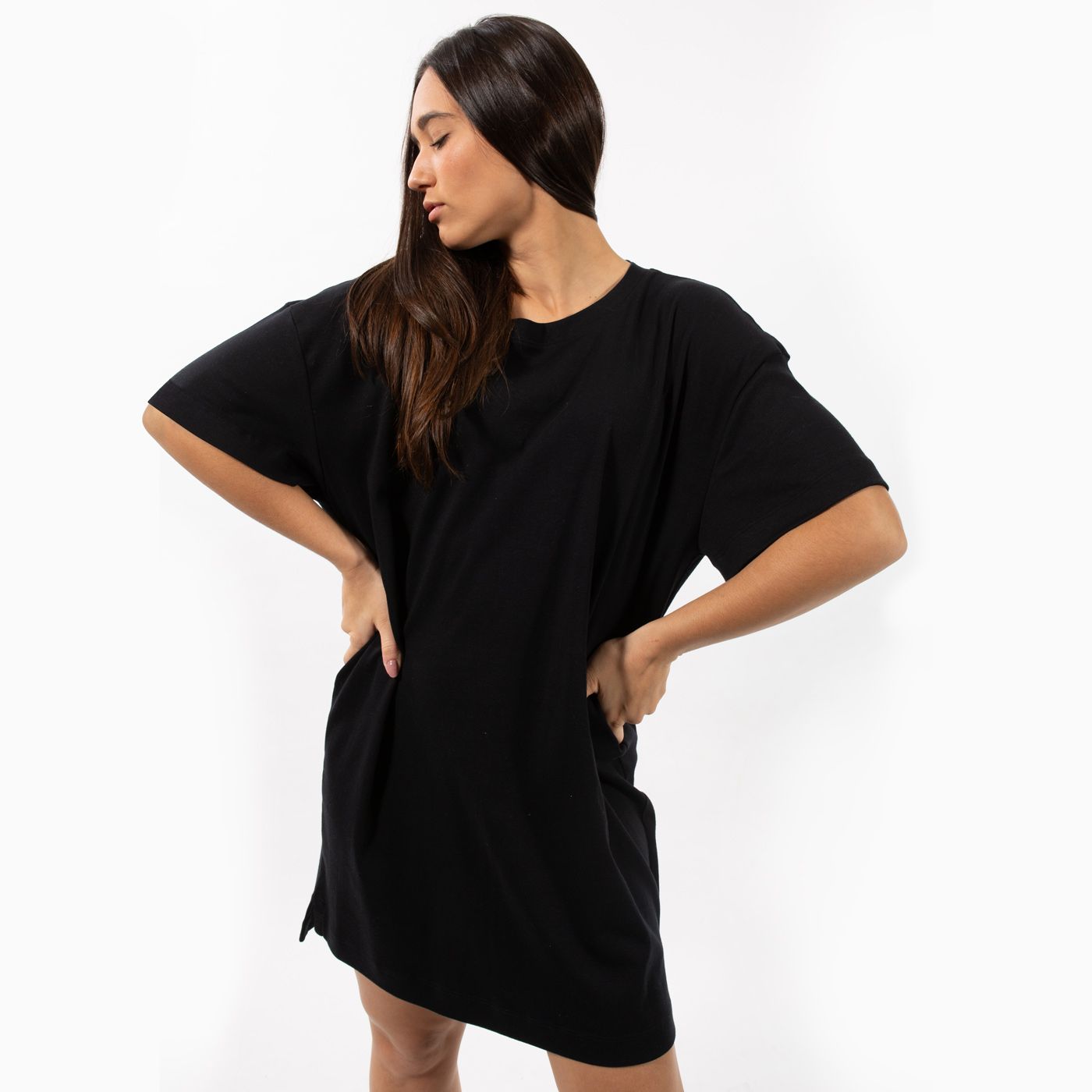 vestido camiseta longo