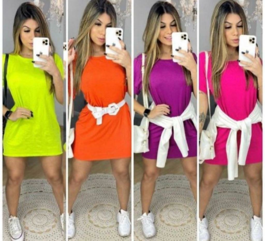 vestido algodão