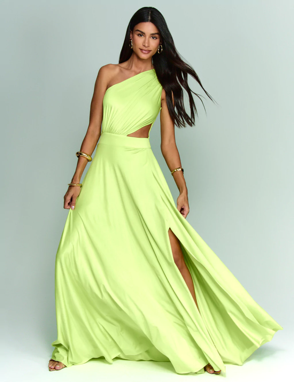 vestido madrinha um ombro