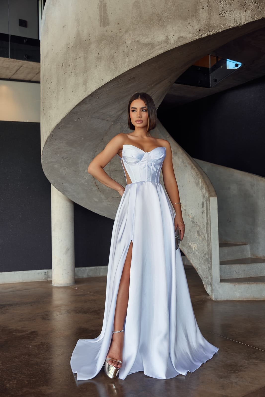 vestido de noiva decote canoa