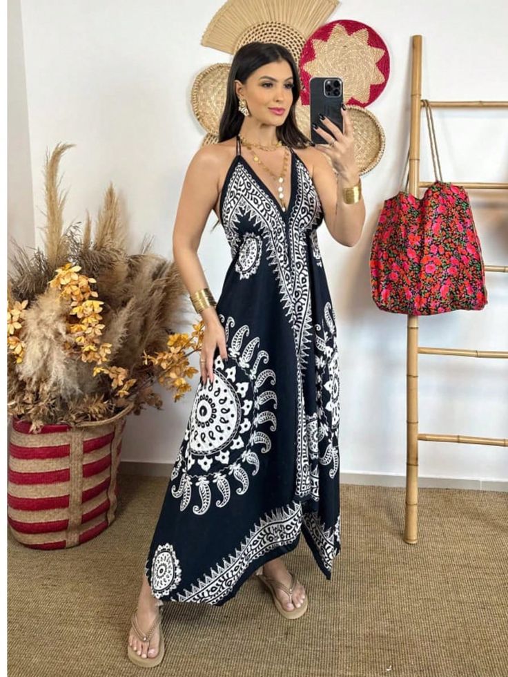 vestido longo de seda preto