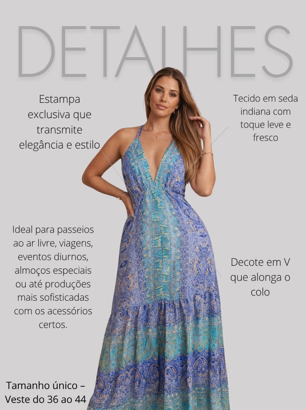 vestido longo de seda ombro a ombro