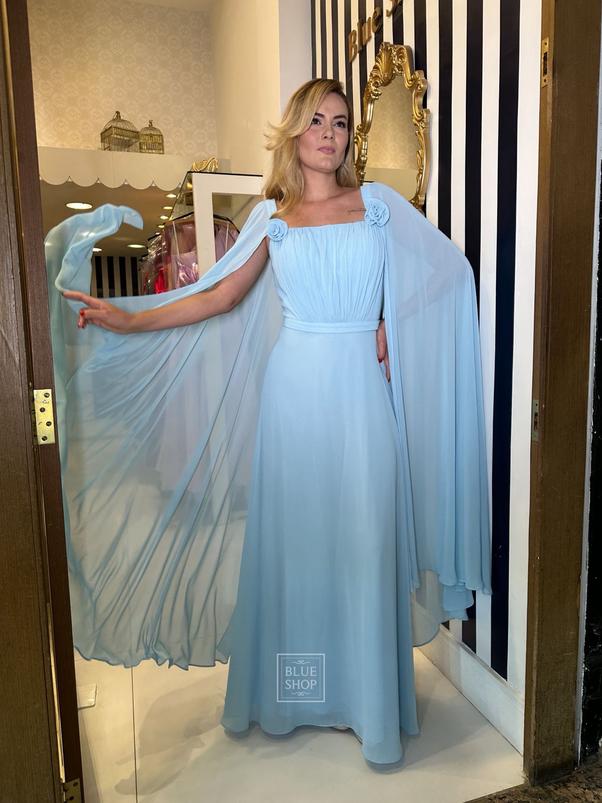 onde comprar vestido longo de seda