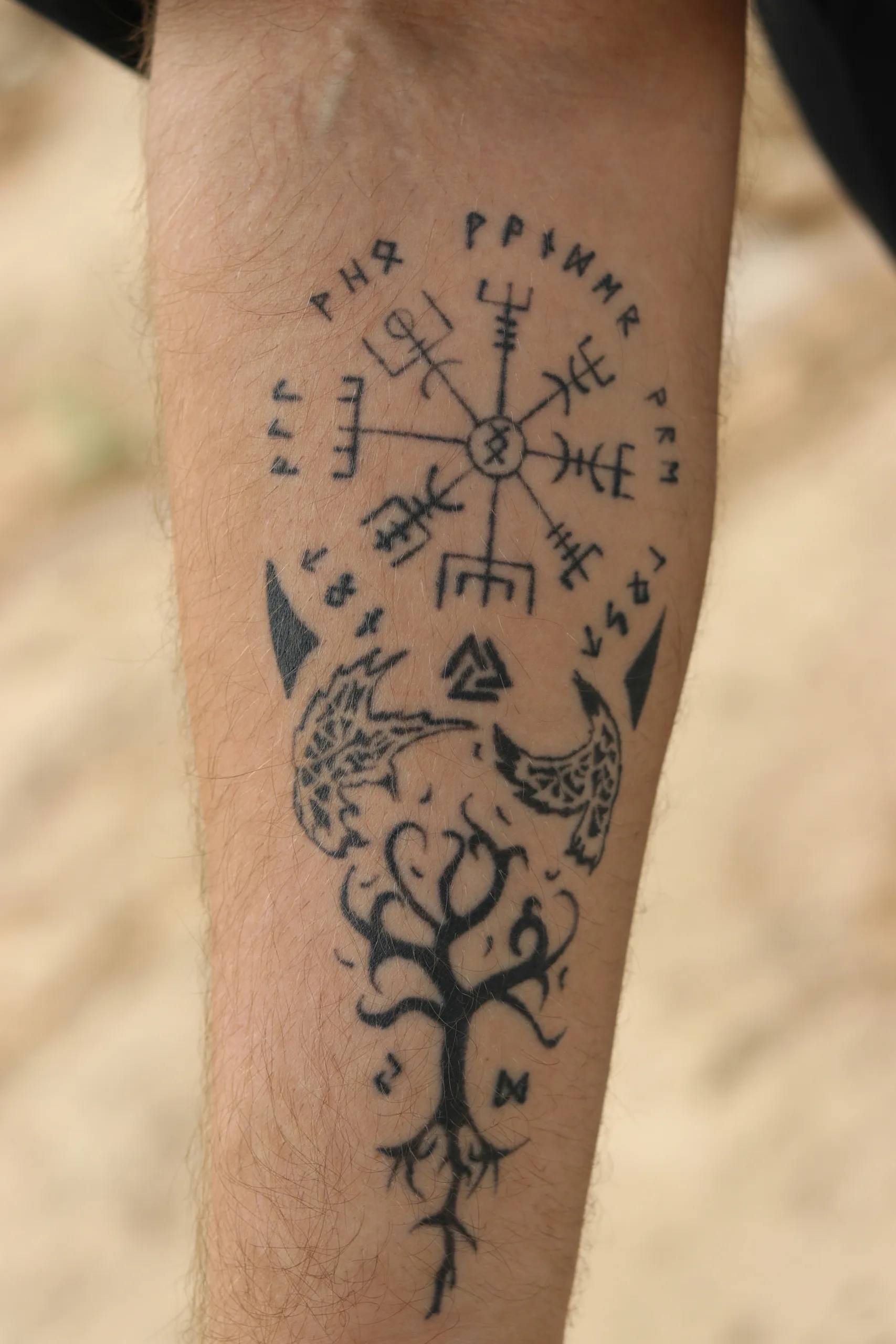 tatuagem de Odin