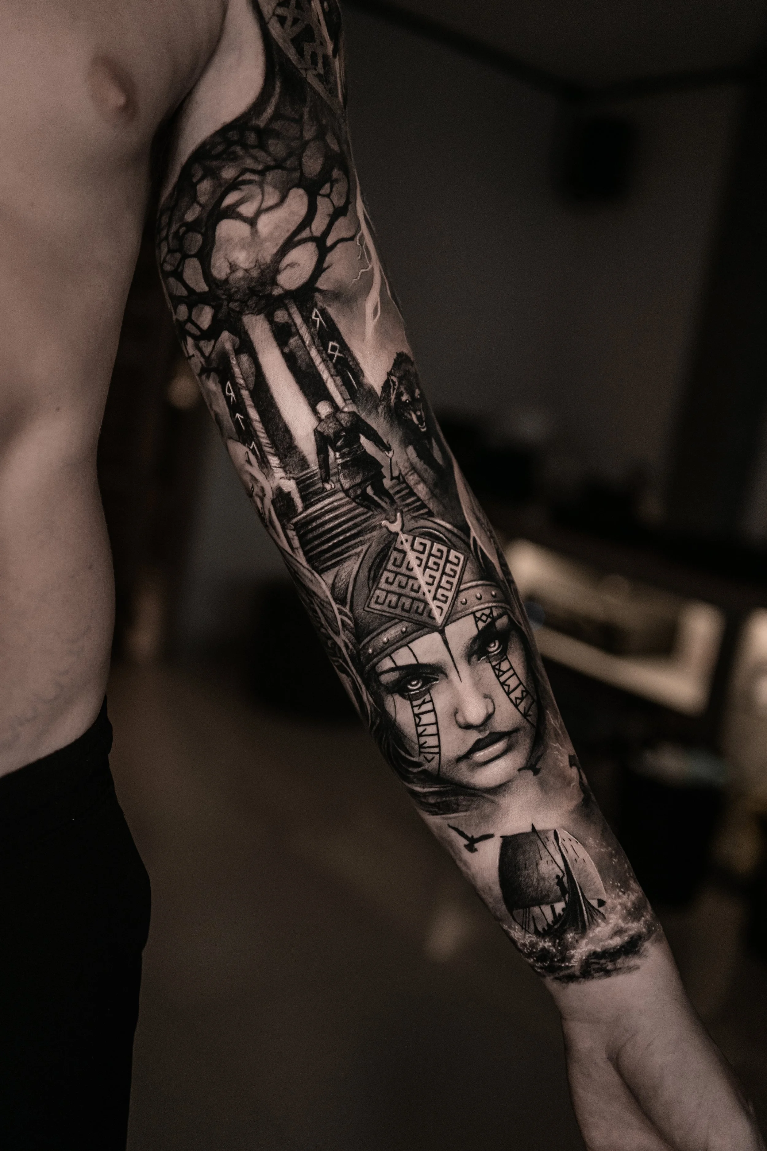 tatuagem mjolnir